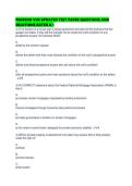 PEARSON VUE UPDATED TEST PAPER QUESTIONS AND SOLUTIONS RATED A&period;pdf