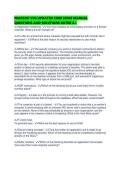 PEARSON VUE UPDATED CORE EXAM MANUAL QUESTIONS AND SOLUTIONS RATED A&period;pdf