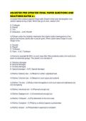ADJUSTER PRO UPDATED FINAL PAPER QUESTIONS AND SOLUTIONS RATED A&period;pdf