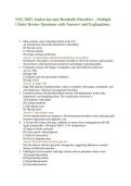 NSG 5003 Cell Biology&comma; Metabolism&comma; and Fluid&ndash;Electrolyte Balance Comprehensive Exam Questions and Correct Answers