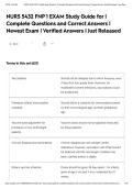 NURS 5432 FNP 1 EXAM Study Guide for &vert; Complete Questions and Correct Answers &vert; Newest Exam &vert; Verified Answers &vert; Just Released