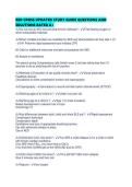RED CROSS UPDATED STUDY GUIDE QUESTIONS AND SOLUTIONS RATED