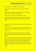 NURS 640 EXAM 1 QUESTIONS AND ANSWERS 2026