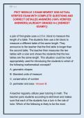 PECT MODULE 3 EXAM NEWEST 2026 ACTUAL  VERIFIED EXAM WITH COMPLETE QUESTIONS AND  CORRECT DETAILED ANSWERS &lpar;100&percnt; VERIFIED  ANSWERS&rpar; &vert;ALREADY GRADED A&plus;&vert; &vert;&vert;NEWEST  EXAM&excl;&excl;&excl;&vert;&vert; 