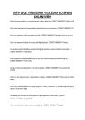 ENTRY LEVEL FIREFIGHTER FINAL EXAM QUESTIONS AND ANSWERS
