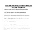GUIDE TO 911 DISPATCHER TEST PREPARATION EXAM QUESTIONS AND ANSWERS