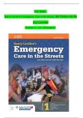 Nancy Caroline&rsquo;s Emergency Care in the Streets &ndash; 8th Edition by Nancy Caroline &lpar;Chapters 1&ndash;53&comma; Complete Verified PDF&rpar;