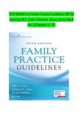  Test Bank &ndash; Family Practice Guidelines &vert; Cash&comma; Glass&comma; Mullen &vert; 5th Edition