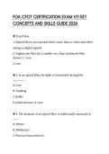 FOA CFOT CERTIFICATION EXAM V11 KEY CONCEPTS AND SKILLS GUIDE 2026