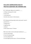 FOA CFOT CERTIFICATION EXAM V11 PRACTICE QUESTIONS AND ANSWERS 2026