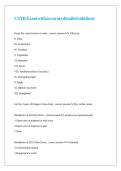 CSTR Exam with accurate detailed solutions