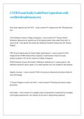 CSTR Exam Study Guide Part 3 questions with verified detailed answers
