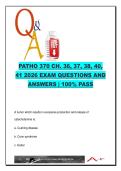 PATHO 370 Exam 2026 &ndash; 100&plus; Questions &vert; Ch&period; 36&comma; 37&comma; 38&comma; 40&comma; 41 &vert; Endocrine&comma; GI&comma; Liver&comma; Diabetes