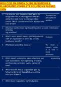 WGU C213 OA STUDY GUIDE QUESTIONS & ELABORATED COMPLETE SOLUTIONS PASSED 100&percnt;