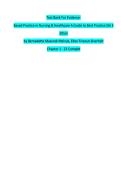 Test Bank For Evidence-Based Practice in Nursing & Healthcare 4th Edition by Bernadette Mazurek Melnyk&semi; Ellen Fineout-Overholt&comma; Chapters 1-23&comma; A&plus; guide&period;