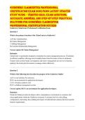 GUIDEWIRE CLAIMCENTER PROFESSIONAL 2026 &vert; USER INTERFACE & NAVIGATION PRACTICE TEST