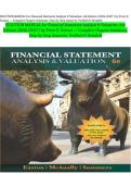 SOLUTION MANUAL for Financial Statement Analysis & Valuation&comma; 6th Edition &lpar;2026&sol;2027&rpar; by Peter D&period; Easton &mdash; Complete Chapter Solutions&comma; Step-by-Step Answers&comma; Verified & Detailed