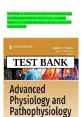 TEST BANK for Advanced Physiology and Pathophysiology&comma; 2nd Edition &lpar;2026&sol;2027&rpar; by Nancy Tkacs &mdash; Complete Chapters 1&ndash;17&comma; Verified Questions & Answers&comma; Clinical and Exam-Focused A&plus;