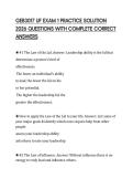 GEB3017 UF EXAM 1 PRACTICE SOLUTION 2026 QUESTIONS WITH COMPLETE CORRECT ANSWERS