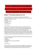 IAAI Certified Fire Investigator &lpar;CFI&rpar; Practice Exam 2025 NFPA 921 & Scientific Method Focus
