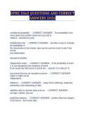 OPRE 3360 QUESTIONS AND CORRECT ANSWERS 2026