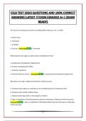 CSLB TEST 2026&vert;QUESTIONS AND 100&percnt; CORRECT ANSWERS&vert;LATEST &excl;&excl;&excl;&excl;2026&vert;GRADED A&plus;&vert; &lpar;EXAM READY&rpar;