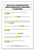CSLB C-10 TEST 1&vert;QUESTIONS AND 100&percnt; CORRECT ANSWERS&vert;LATEST &excl;&excl;&excl;&excl;2026&vert;GRADED A&plus;&vert; &lpar;EXAM READY&rpar;