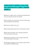 MASSACHUSETTS HOISTING ACTUAL EXAM 2026 QUESTIONS WITH CORRECT ANSWERS GRADED A&plus;
