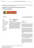 N5362 &vert;Focused Exam&colon; UTI with Antibiotic Sensitivity Results &vert; Turned In Pharmacotherapeutics&vert; With complete solution &vert; Updated &vert; University of Texas