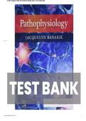 Test Bank Pathophysiology 7th Edition Banasik Chapters 1-54