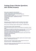 Zoology lab practical exam 1 Packange Deal Questions with Correct Answers