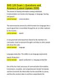 SHS 120 Exam 1 Questions and Answers &lpar;Latest Update 2026&rpar;&period;docx