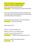 SHS 470 Exam 2 Questions and Answers &lpar;Latest Update 2026&rpar;&period;docx