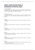 NEBC EXAM QUESTIONS & ANSWERS UPDATED 2026