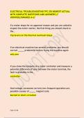 ELECTRICAL TROUBLESHOOTING TPC 210 NEWEST ACTUAL  WITH COMPLETE QUESTIONS AND ANSWERS &sol;&sol;  VERIFIED&sol;&sol;GRADED A&plus;&sol;&sol;