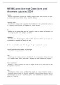 NE-BC practice test Questions and Answers updated2026