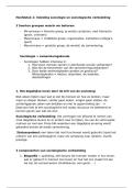 samenvatting hoofdstuk 1