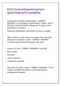 ECCC General Engineering Exam QUESTIONS WITH ANSWERS
