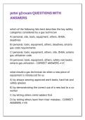 peter g3 exam QUESTIONS WITH ANSWERS