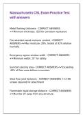 Massachusetts CSL Exam Practice Test with answers&period;