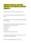 GEORGETTE MODULE 3 TEST BANK QUESTIONS 2026 COMPLETE SOLUTIONS GRADED A&plus;
