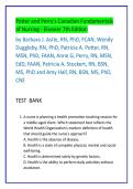 Fundamentals of Nursing MCQ Study Guide & Practice Test Bank &lpar;Canada&rpar;