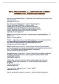 AMT2 SWE EXAM WITH ALL QUESTIONS AND CORRECT ANSWERS 100&percnt; VERIFIED 2026 UPDATE&excl;&excl;