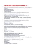 SSCP WGU C845 Exam Graded A&plus;