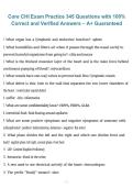CCHI Exam Practice &ndash; 345 Questions with 100&percnt; Correct and Verified Answers&comma; A&plus; Graded &lpar;2026&sol;2027&rpar; &ndash; complete healthcare interpreter exam preparation material