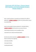 Community NUR 206 Exam 1 Review Newest  2026 Questions and Correct Detailed Answers  Already Graded A&plus; 