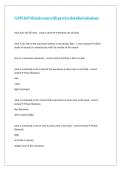 GMS 6474 final exam with precise detailed solutions