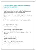 GMS 6474 Module 3 Cardiac Channels questions with verified detailed solutions