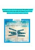 Test Bank For Income Tax Fundamentals 38th edition gerald e  whittenburg martha altus buller All Chapters Covered With  Questions And Guided Complete Solutions&period;