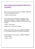 ANSC 3040 final EXAM QUESTIONS WITH ANSWERS